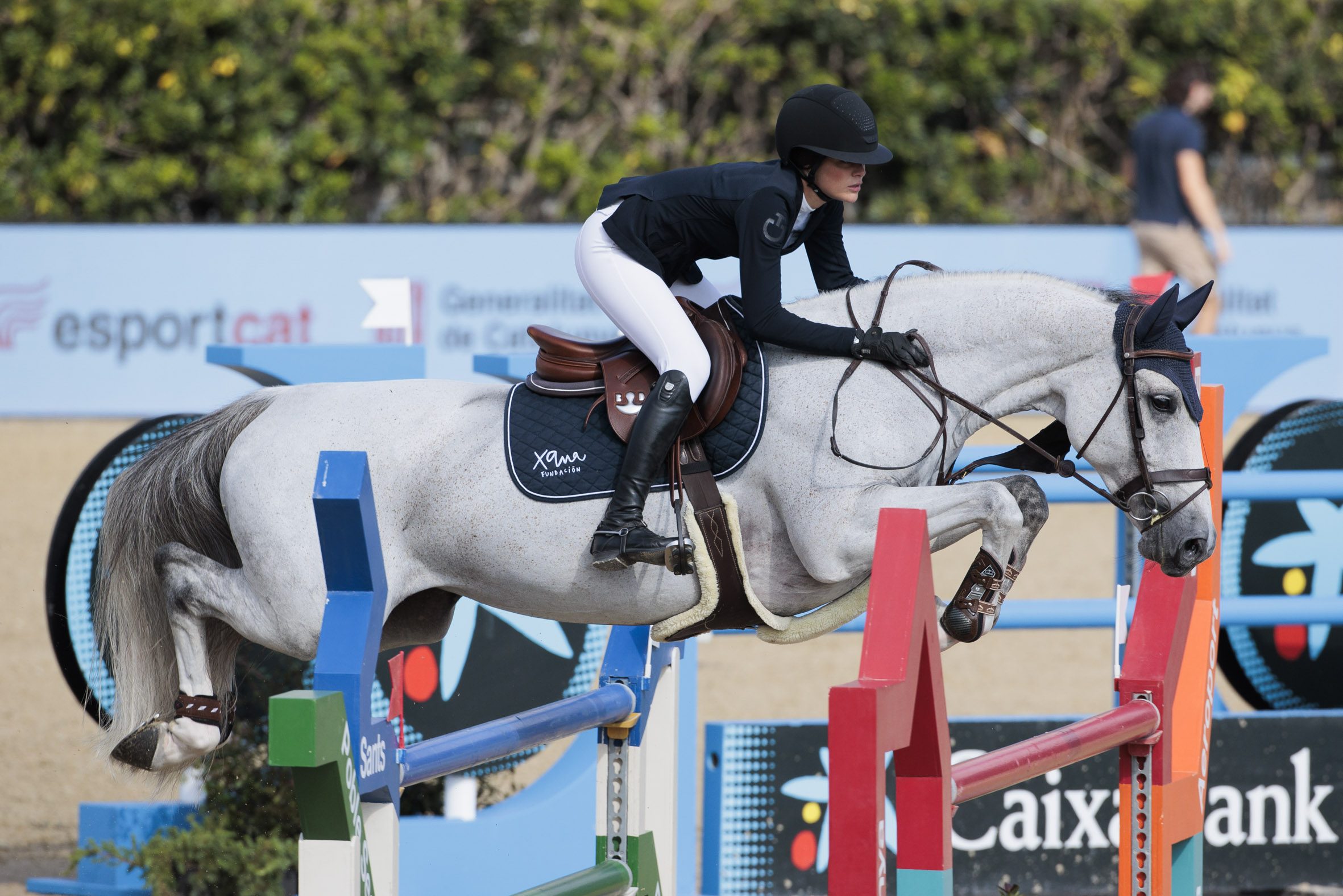 Sira Martínez en el CSIO Barcelona 2025.